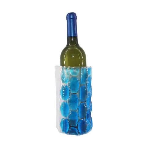 Ice pack shops for wine bottle