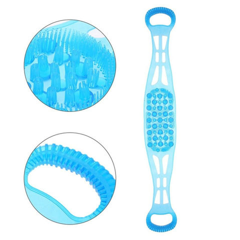 Long Handle Back Scrubber For Shower Cleaning Back Scrubber, 1Pc Fashion  Double-Sided Long Handle Pp Body Cleaning Tool