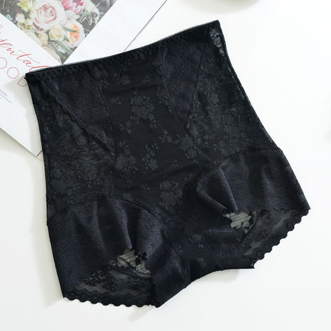 Buy Wholesale China High Waist Lace Slimming Breif Hip Raise