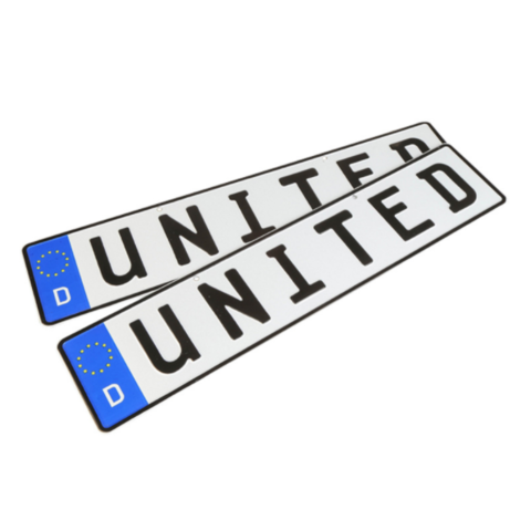 Buy Wholesale China Embossing Custom Logo Number Plate Uk Decorative  Reflective Car Sublimation Blank License Plate & Car License Plate at USD  1.25