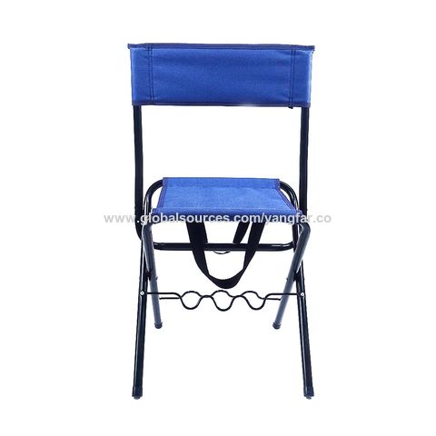 Heavy Duty Fishing Chairs Folding with Rod Holder, Adjustable