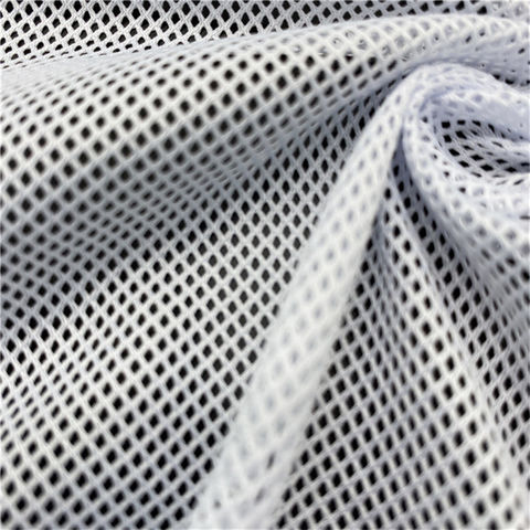Stretch Mesh Fabric Yard, Polyester Diamond Mesh Fabric