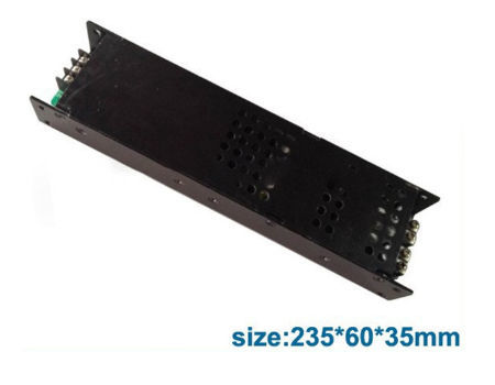 Alimentation LED NURII 60A 5V - Entrée 200-240V AC, Sortie 5V DC, Rendement 78%, Pour éclairage LED, Caméras, équipements électroniques