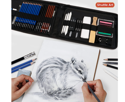 Buy Wholesale China Drawing Kit, Shuttle Art 52 Pack Drawing