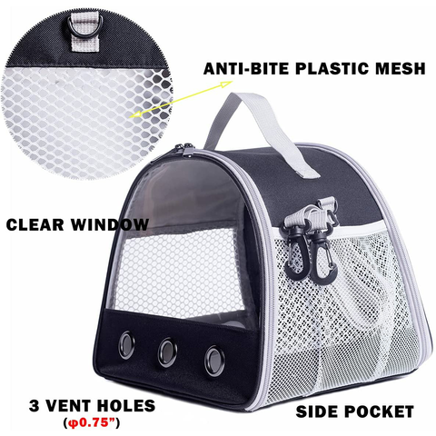 hamster carrier,small pet carrier bag hamster Breathable Portable,Hamster  Travel carrier cage Animal Outgoing Bag,hamster backpack carrier hedgehog  pet pouch,small animal carriers for rabbit Green 