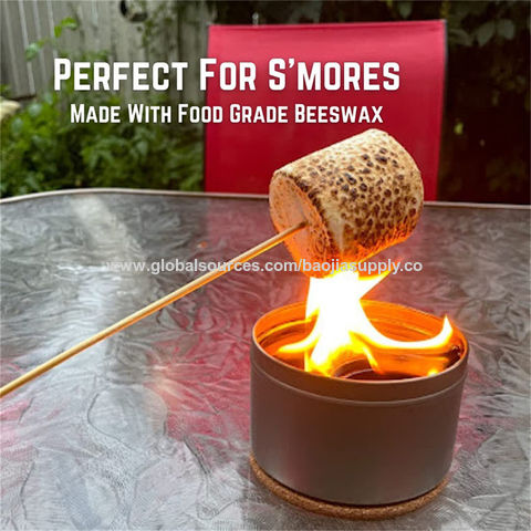 Solid Fuel Outdoor Candle Bonfire Pot Portable Bonfire Basin Solid Fuel Outdoor Candle Bonfire Pot Portable Bonfire Basin