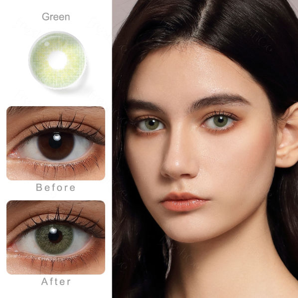 Cloud Green Colored Contacts – FreshGo