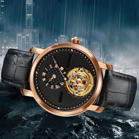 BEN NEVIS Mens Watches, Minimalist Fashion Simple Wrist Watch for Men  Analog Date with Leather Strap, 01-OrangeBlue : Amazon.in: Fashion