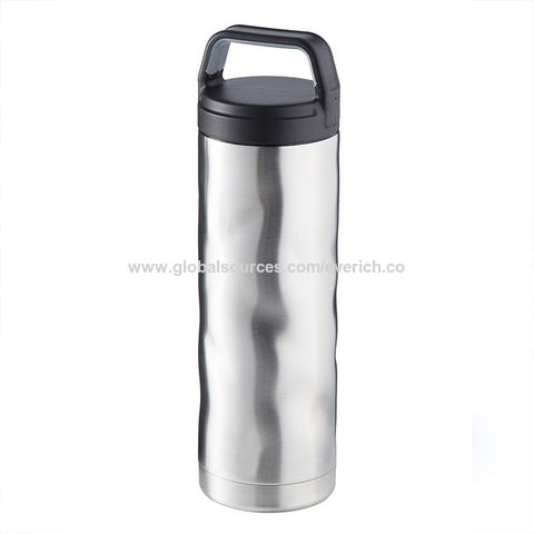 Insulated Water Bottle,32/40oz Stainless Steel Double Wall Vacuum Wide  Mouth Sport Bottle with Leakproof Spout Lid - AliExpress