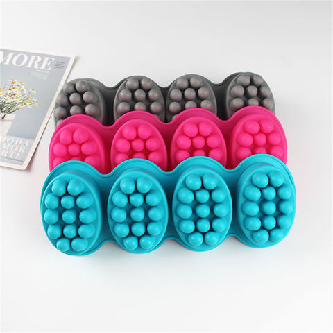 Buy Wholesale China Silicone Soap Molds 6 Grids Oval Rectangle Embossed  Lace Flower Soap Mold & Silicone Soap Molds at USD 1.54