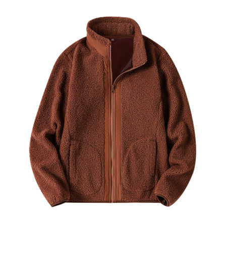Essentials Girls' Sherpa Fleece Full-Zip Jacket