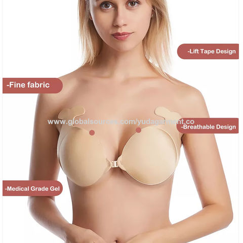 Buy Wholesale China Dolphin Silicone Bra Adhesive Sticky Bra Strapless  Reusable Invisible Push Up Breast Lift Bra & Silicone Bra at USD 1.6