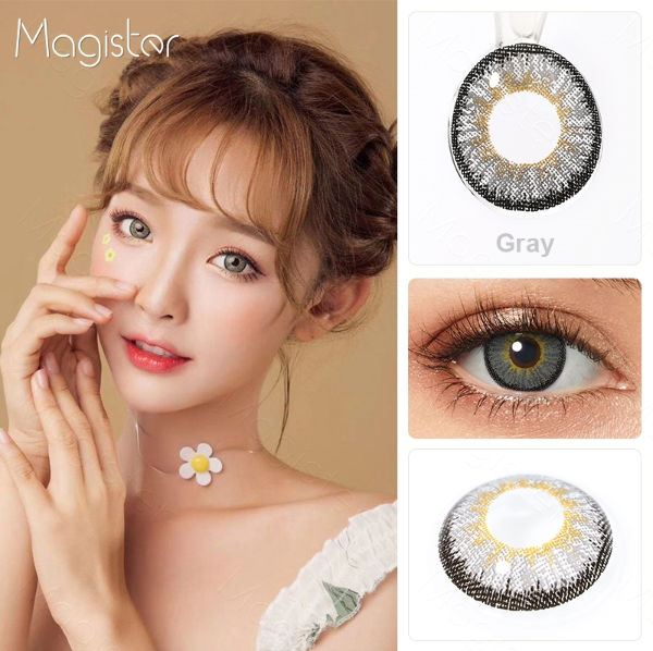 1 Pair 14.2mm Contact Lens Colored Contacts For Eyes Non