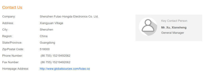 FuTao Electronic Components Integrated Circuit IC Chipsets supplier