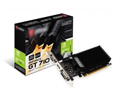 Nvidia Geforce Gt710 Grafica 710 Tarjeta De Video PCIe DDR3 2GB - Main Image
