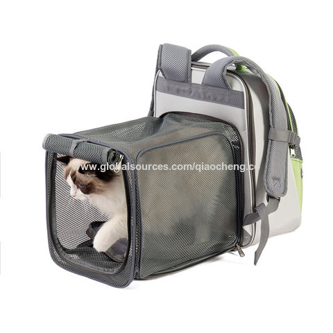 Pet Cat Backpacks Breathable Outdoor Cat Carrier Bag for Small