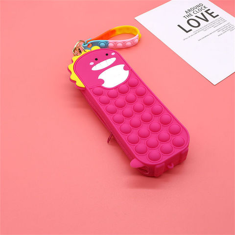 Buy Wholesale China Silicone Pencil Case Among Us Cute Push Bubble