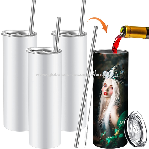 E-co Friendly Metal Camping Tumbler Recyclable Custom Sublimation