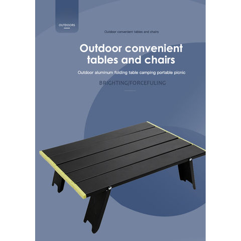 Banc pliable ultra compacte en alliage d'aluminium – Naturehike