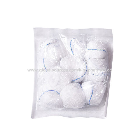 Medical Disposable Sterile Gauze Ball Manufacturer Supplier Absorbent X Ray Cotton  Gauze Ball Hospit, Medical Gauze Ball, Woven Gauze Ball, Absorbent Gauze  Ball - Buy China Wholesale Gauze Ball $0.5