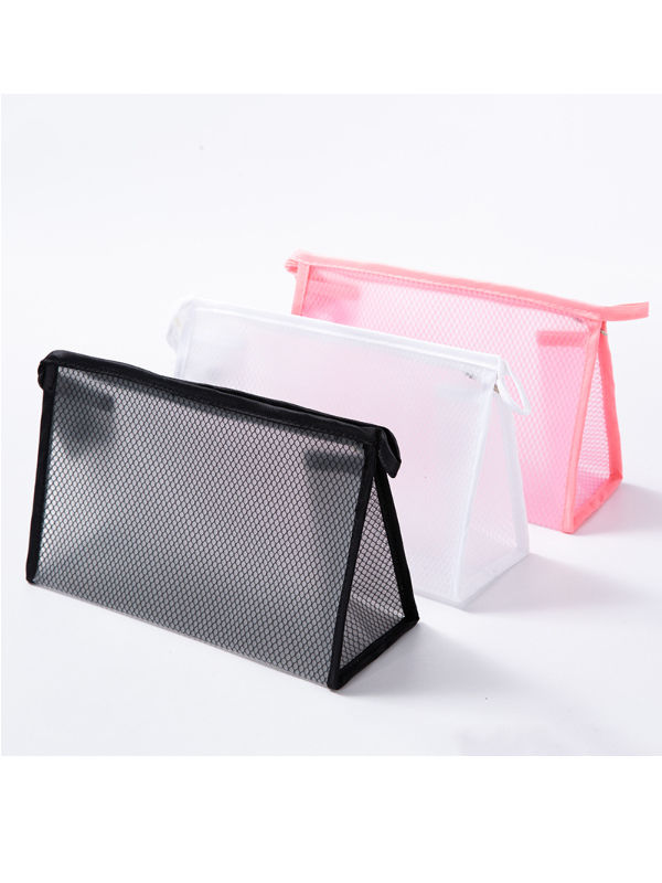 transparent travel pouch