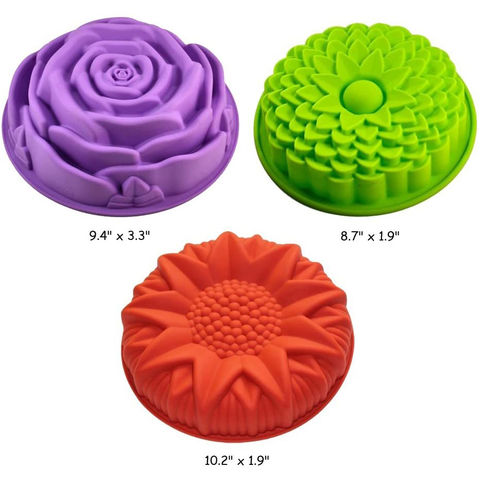Buy Wholesale China Silicone Gummy Molds Large Gummy Bear Mold Bpa Free -  Set Of 3 - 5 Animals - 3 Droppers Candy Mold & Silicone Mold at USD 0.9