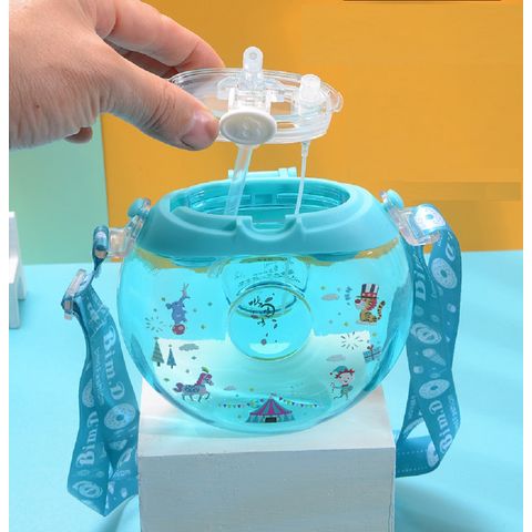 Water Cup Children Portable Water Bottle Donut Creative Leak Proof