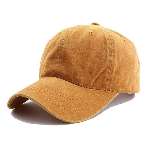 Logo Athletic Gold Hats for Men