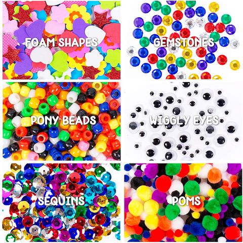 Kids Create Sequins In Assorted Colours & Shapes Kids Arts Crafts