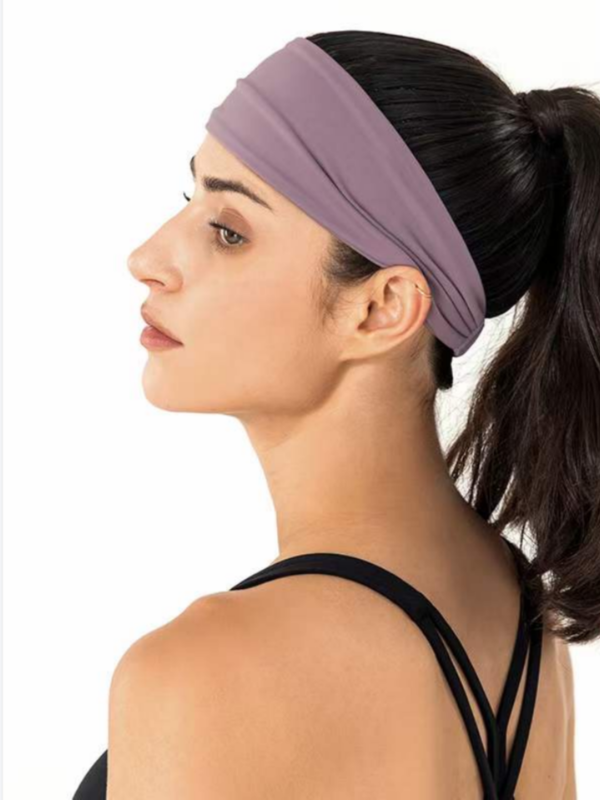 Head Tie Headband Sports Antiperspirant Headscarf For Running Yoga Fitness QK