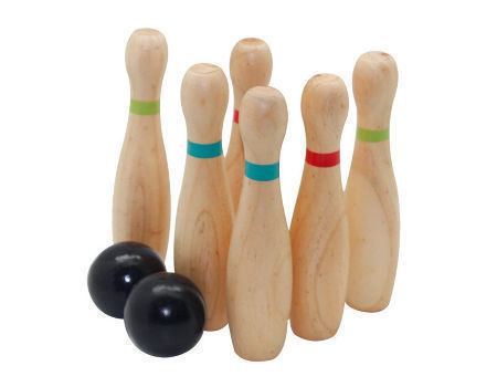 Multi Color Wooden Lawn Bowling Sets, Wooden Bowling Set Australia