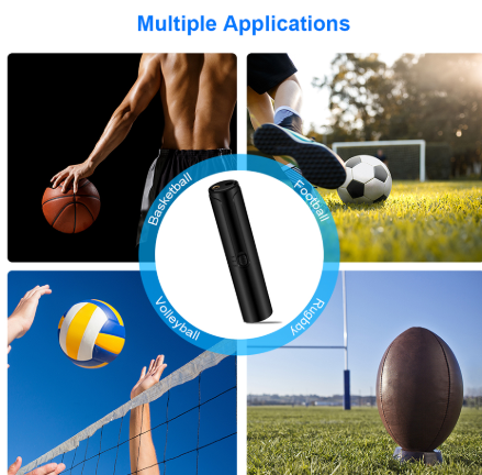 Football Soccer Electric Ball Pump for Sports Balls Smart Air Pump Portable Fast Ball Inflation for Inflatables Athletic Basketball Volleyball 