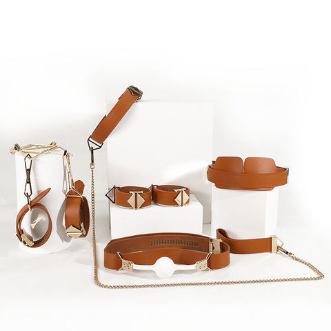 Buy Wholesale China Super Soft Leather Bdsm Set Bondage-kit Hand Cuffs Sex  With Bag For Bondage-bdsm Restraints & Bdsm Set Bondage-kit at USD 32