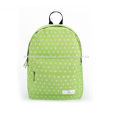 Green backpacks for school best sale