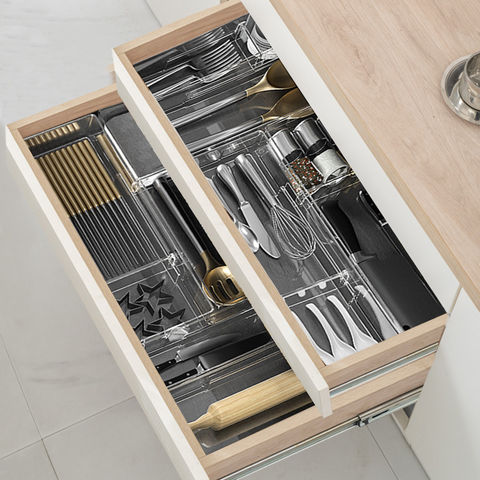 Blancho Bedding Useful Chopsticks Spoon Box Kitchen Tableware Storage Box  Organizer[E]