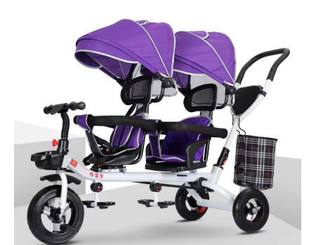 double baby trike