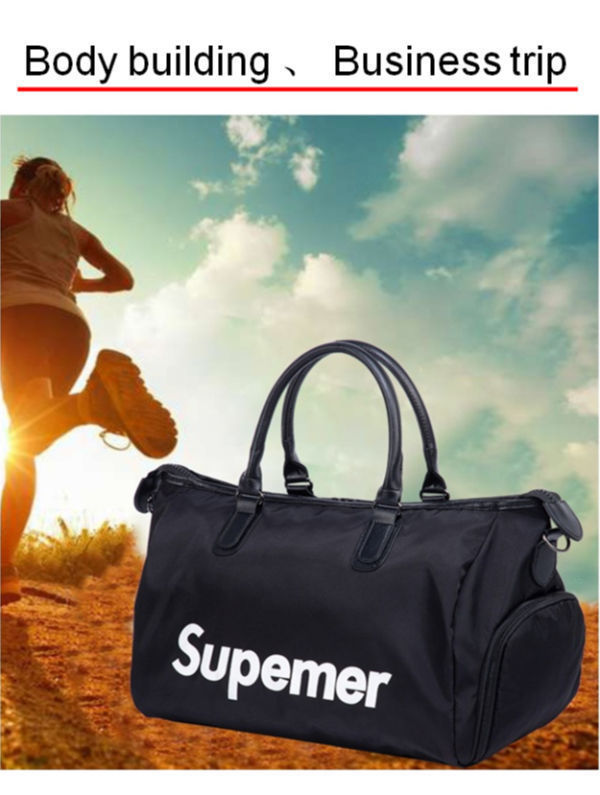 Waterproof Athletic Gym Bag with Shoe Compartment SIYUAN Sports Duffel Bag