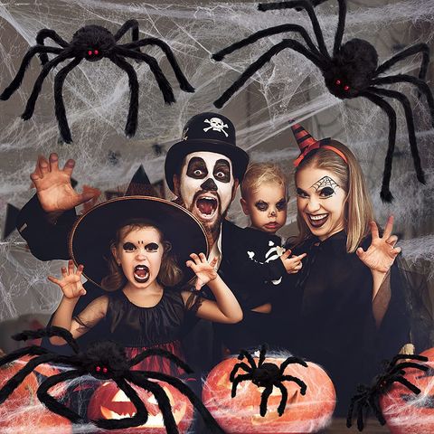 recortes de araña de halloween