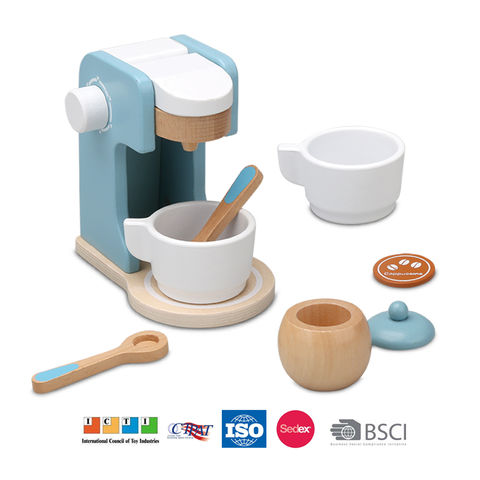 Buy Wholesale China Children's Pretend Wood Coffee Maker Playhouse