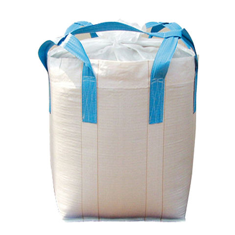 100% Virgin PP White FIBC Ton Big Bag For Sugar, Storage Capacity