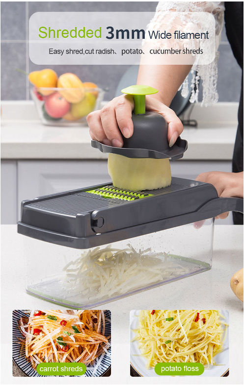 Hot Sale Wholesale Smart Manual Rotary Food Vegetable Slicer Shredder  and Cutter - China Vegetable Slicer, Vegetable Cutter