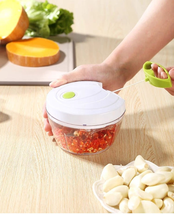 Buy Wholesale China Plastic Manual Mini Vegetable Chopper