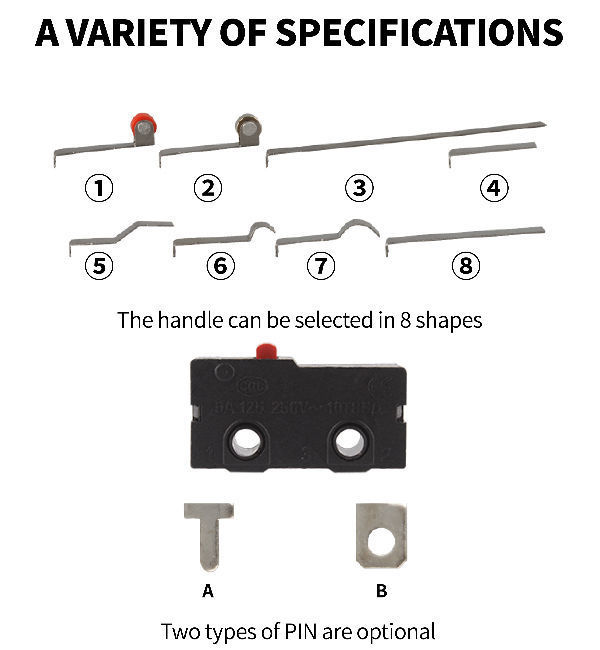 mini micro switch pcb terminal 3 pin supplier