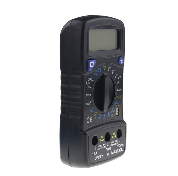 DT830L Digital Multimeters AC DC Measure Current Voltage Tester With ...