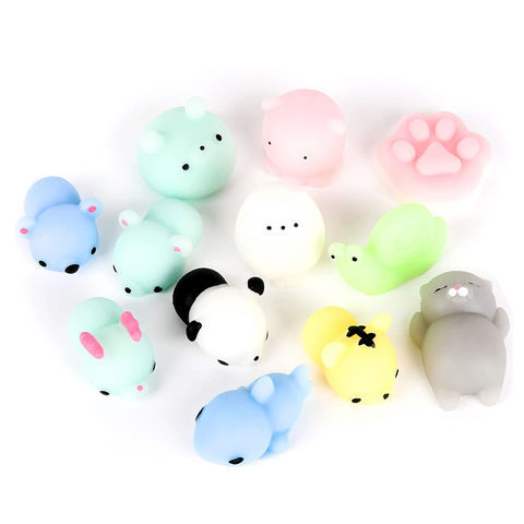 Soulagement du stress Mini mignon TPR doux Mochi Squeeze animaux Squishies  Jouet - Chine Jouet et jouet pour enfants prix