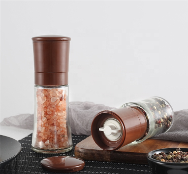 Mini Salt and Pepper Grinder Set with Base – Chefshere