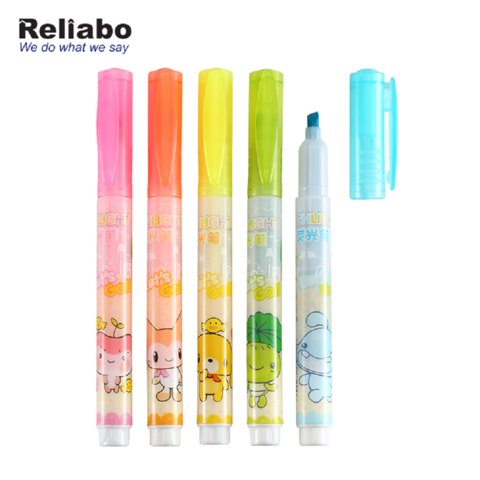 Buy Wholesale China Reliabo School Stationery Promotional Children Multi  Color Mini Keychain Highlighter Pen & Mini Keychain Highlighter Pen at USD  0.05