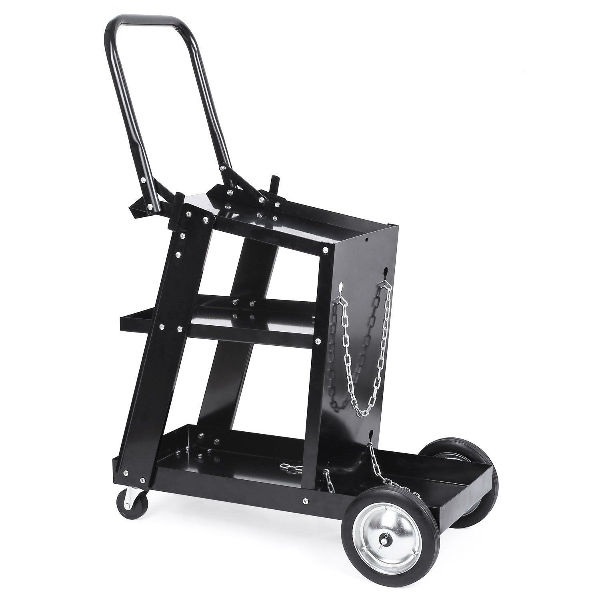 Welding Repair Tool Cart, Plasma Cutting Mig Tig Arc Storage, Welding Car with Handle supplier
