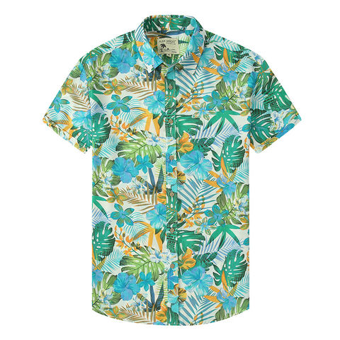 Custom Beach Hawaiian Sports Wear Printed OEM Fashion Casual Button Down  Shirts - China Hawaiian Shirts and Aloha Shirts price