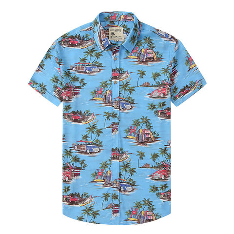 Factory Direct Sale Plus Size Short Sleeve Printed Hawaiian Men Shirt -  China Hawaiian Shirts and Short Sleeve Shirt price